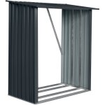Werka pro - abri range bûches métal 1, 63 x 0, 89 h 1, 54 m Werka pro - abri range bûches métal 1, 63 x 0, 89 h 1, 54 m