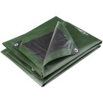 B�che multifonctions noire et verte 240 g / m2 werka pro 2 x 3 m