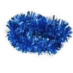 Guirlande de sapin � 9cm 2 m�tres bleu
