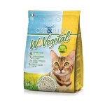 Wevegetal liti�re �cologique super agglom�rante pur ma�s neutralise les odeurs 5, 5 litres