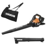 Worx wg583e aspirateur souffleur sans fil avec 2 batteries et chargeur