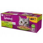 Aliment g�lifi� pour chats whiskas mix saveurs 80 x 85 g
