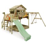 Aire de jeux disney saga avec balançoire & toboggan, maison sur pilotis avec bac à sable, échelle d'escalade ... Aire de jeux disney saga avec balançoire & toboggan, maison sur pilotis avec bac à sable, échelle d'escalade ...