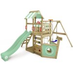 Wickey - aire de jeux portique bois seaflyer avec balançoire et toboggan cabane enfant exterieur avec ... Wickey - aire de jeux portique bois seaflyer avec balançoire et toboggan cabane enfant exterieur avec ...