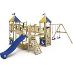 Wickey aire de jeux portique bois smart queen avec balançoire et toboggan maison enfant exterieur avec ... Wickey aire de jeux portique bois smart queen avec balançoire et toboggan maison enfant exterieur avec ...