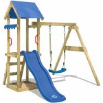Wickey - aire de jeux portique bois tinywave avec balançoire et toboggan maison enfant exterieur avec ... Wickey - aire de jeux portique bois tinywave avec balançoire et toboggan maison enfant exterieur avec ...