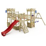 Smart arch aire de jeux pour enfants avec filet  grimper et ponts  bascule, chteau fort de chevalier, ...
