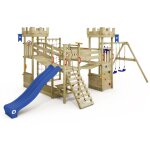 Smart arch aire de jeux pour enfants avec filet  grimper et ponts  bascule, chteau de chevalier, bac ...