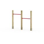 Wickey - turnreck fit tumble 302 - double barre de gymnastique avec barres fixes pour enfants, 90 - 140 ...