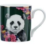Mikasa wild at heart panda print mug en porcelaine, 280ml