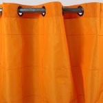 William - rideau en taffetas orange 150x250 William - rideau en taffetas orange 150x250