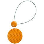 Willy - embrasse rideau magnétique sans perçage coloris - moutarde Willy - embrasse rideau magnétique sans perçage coloris - moutarde