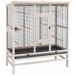 Wilma large grande volire en bois fsc pour canaris, perruches et oiseaux exotiques. variante wilma large ...