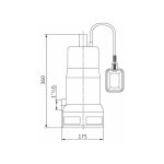 Wilo - pompe initial waste 14 - 9 : 4168022