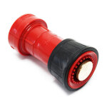 Buse de lance d'incendie ? 128 x 70 x 70 mm / 1, 5' ? 7 bar � 0 - 250 l / min, max. 300 l / min ? bec ...