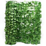 Clture pare - vue design feuillage ? 300 x 100 cm ? en pe & plastique ? paravent extrieur comme habillage ...