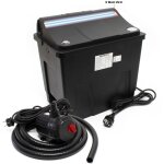 Sunsun - filtre biologique cbf - 200t - système de filtration complet - uv + pompe - noir Sunsun - filtre biologique cbf - 200t - système de filtration complet - uv + pompe - noir