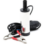 Mini pompe submersible � eau et gazole ? 12 v / 8700 tr / min / 12 l / min ? avec bornes de batterie ...