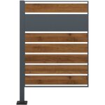 Wiltec module de rallonge de cache - poubelle ? 800 x 50 x 1200 mm ? pour une poubelle de 60  240 l ...