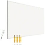 Wiltec - panneau chauffant infrarouge ? 400 w ? 720 x 620 x 15 mm ? chauffage ir lectrique mural ? metteur ...