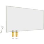 Wiltec - panneau chauffant infrarouge ? 850 w ? 1220 x 770 x 15 mm ? chauffage ir lectrique mural ? ...