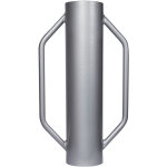 Enfonce pieux manuel ?  14 cm ? 13, 5 kg ? en acier ? avec poignes ? pilon  poteau, cloche enfonce ...