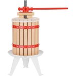 Wiltec presse � fruits manuelle 18l bois de h�tre 285x581mm broche m�tallique pressoir torchon pressage ...