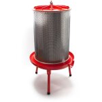 Wiltec - presse hydraulique ? 429 x 400 x 827 mm ? capacit 20 l, pression max. 3 bars ? en acier inoxydable ...