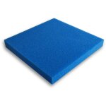 Wiltec - tapis japonais filtrant - 50 x 50 x 5 cm / 20 ppi - moyen - filtre de bassin et d'aquarium pour ...