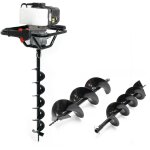 Wiltec - kit tari�re thermique � essence ? 530 x 370 x 320 mm ? moteur 2 temps 1, 4 kw 1, 9 cv ? cylindr�e ...