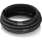 Wiltec tuyau piscine noir ? 21 m de long, � 38 mm ? tuyau solaire flottant � sections pr�form�es ? 190 ...