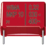 Wima mkp 10 6800pf 10% 400v rm7, 5 1 pc(s) condensateur � film mkp sortie radiale 6800 pf 400 v / dc ...