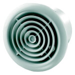 Winflex ventilation - a�rateur extracteur d'air pf 125 - aluminium mat - 125mm