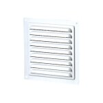 Winflex ventilation - grille aration carre 200mm 117cm2 - alu blanc - winflex