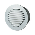 Winflex ventilation - grille aération ronde 125mm 83cm2 - alu poli blanc + anti - insecte - winflex Winflex ventilation - grille aération ronde 125mm 83cm2 - alu poli blanc + anti - insecte - winflex