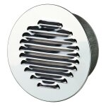 Winflex ventilation - grille aration ronde 150mm 118cm2 - alu + anti - insecte - winflex