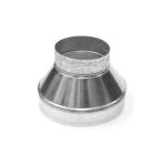 Winflex ventilation - réducteur de gaine alu 150 - 125 mm - gaine de ventilation Winflex ventilation - réducteur de gaine alu 150 - 125 mm - gaine de ventilation