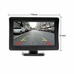 Wireless backup camera system kit for car / truck / van / pickup / motorhome 4. 3`` cisea monitor rear ...
