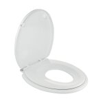 Wirquin - abattant thermoplastique family frein de chute blanc