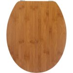 Wirquin - abattant wc diplomat bambou avec finition brute en mdf 20723913, marron