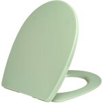 Wirquin - abattant wc marbella en thermoplastique, dclipsable et frein de chute 20724244, vert sauge ...