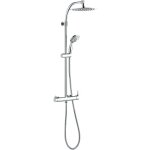 Wirquin - colonne de douche avec mitigeur m�canique milano touch 4 jets 60721388, gris