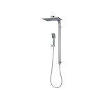 Colonne de douche murale design carr�e tete orientable douchette salle de bain