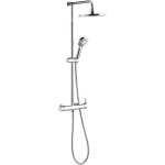 Wirquin - colonne de douche verona touch avec mitigeur mcanique en laiton 3 jets 60721383, gris