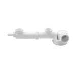 Wirquin - double cuisine vier siphon vidange 1 1 / 2' x 40mm entre lave - vaisselle