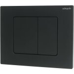 Wirquin - plaque de commande pour wc suspendu 3 / 6l square 55722890, noir