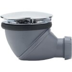Wirquin pro - bonde de douche nf 90 orientable : horizontale / verticale james - dme abs chrom