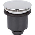 Wirquin pro - bonde de douche nf �90 verticale tourbillon - d�me abs chrom� - wirquin