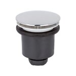 Wirquin pro - bonde de douche nf 90 verticale tourbillon - dme abs chrom - wirquin