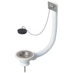 Bonde �vier �60 � bouchon avec trop - plein wirquin pro